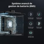 Batterie solaire 1920 Wh extensible à 7680 Wh IP65 auto-chauffante