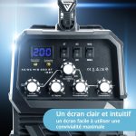 Poste à souder AC DC TIG MMA 200 A onduleur IGBT