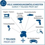 Compresseur bicylindre 50 L 10 bars 2200 W avec accessoires pneumatiques