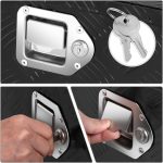 Boîte à outils aluminium pour camion 78,7 x 33 x 29,2 cm avec serrure