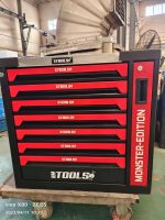 Servante d’atelier 257 outils 7 tiroirs porte latérale et tiroir vertical