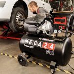 Compresseur à air bicylindre 100 L 2200 W 8 bars