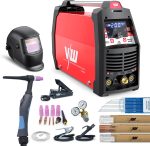 Poste à souder TIG AC DC avec 200a et fonction de soudage à l'électrode 170a | Machine à souder en aluminium – fonction impulsion – mise sous tension et hors tension – London2400 de Vector Welding