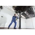 Nettoyeur haute pression eau froide 130 bar débit 500 l/h tuyau 15 m enrouleur nettoyeur de surfaces