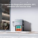 Batterie solaire 1920 Wh extensible à 7680 Wh IP65 auto-chauffante