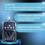 Poste à souder AC DC TIG MMA 200 A onduleur IGBT