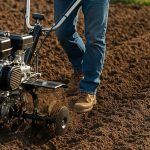 Motoculteur thermique Tonino Lamborghini Garden Machinery 212 cm³ 7 CV 3+1 56 à 76 cm