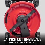 Tondeuse à gazon essence PowerSmart 144 cc 18 pouces 3 en 1
