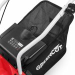 Tondeuse à gazon à essence 4 temps 139 cm³ bac 35 L coupe 39 cm hauteur 25–75 mm