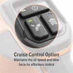 Souffleur de feuilles sans fil 40 V 200 MPH 800 CFM