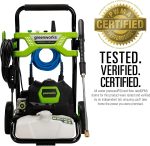 Nettoyeur haute pression électrique 2000 PSI 1,2 GPM avec réservoir de savon