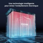 Batterie solaire 1920 Wh extensible à 7680 Wh IP65 auto-chauffante