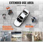 Nettoyeur haute pression à gaz 3500 PSI 10 L/min avec 5 buses