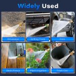 Nettoyeur haute pression 2300 PSI avec 4 buses et canon à mousse