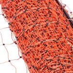 Filet volaille électrique 50 m hauteur 112 cm 16 piquets double pointe