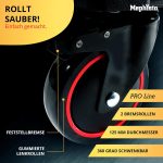 Servante d’atelier 12 tiroirs avec outils plan de travail bois et roulettes