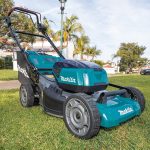 Tondeuse à batterie Makita 36V 53 cm auto-tractée sans batterie