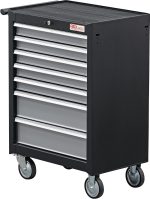 Servante d’atelier 7 tiroirs avec 120 outils charge 200 kg