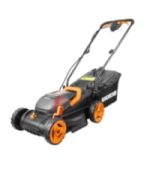 Tondeuse à gazon sans fil autotractée 40 V coupe 46 cm avec 2 batteries 4 Ah