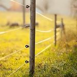 Électrificateur de clôture 230 V 10 200 V énergie 11 J affichage LED technologie impulsion longueur clôture jusqu’à 80 km