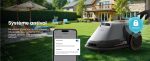 Robot tondeuse sans fil 1200 m² avec cartographie et application