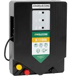 Électrificateur de clôture 230 V 10 200 V énergie 11 J affichage LED technologie impulsion longueur clôture jusqu’à 80 km