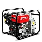 Pompe à eau à essence 5,5 CV débit 30 000 l/h raccord 2&Prime; aspiration 7 m refoulement 30 m