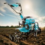 Motoculteur thermique 7 CV 108 cm 2 vitesses avant 1 marche arrière