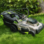 Tondeuse sans fil 37 cm 2×20 V avec bac et mulching