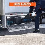 Boîte à outils camion aluminium 152,4 x 61 x 61 cm avec serrure