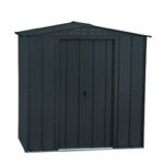 Abri de jardin métal 4,37 m² acier galvanisé portes coulissantes ventilation toit renforcé