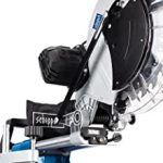 Scie à onglet radiale 305 mm 2000 W double inclinaison avec support inclus