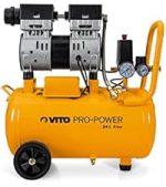 Compresseur d’air 200 L 3000 W 10 bars à courroie sur roues