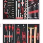 Servante d’atelier vide 5 tiroirs avec fermeture centralisée