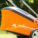 Tondeuse thermique autotractée 46 cm moteur 125 cm³ bac 55 L mulching