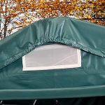 Tente garage 3,3 x 4,8 m bâche PVC 800 N armature acier imperméable hauteur 2,7 m