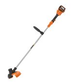 Débroussailleuse sans fil 40 V tête interchangeable largeur de coupe 38 cm lame 25 cm moteur brushless 7000 tr/min