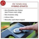 Tondeuse thermique autotractée 150 cc 46 cm avec démarrage électrique