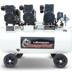 Compresseur d’air 100 L 8 bar sans huile 590 l/min 3300 W avec séparateur d’eau et réducteur de pression