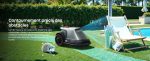 Robot tondeuse sans fil 1200 m² avec cartographie et application