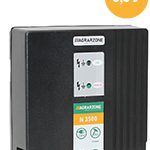 Électrificateur de clôture 230 V 10 200 V énergie 11 J affichage LED technologie impulsion longueur clôture jusqu’à 80 km