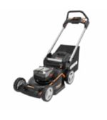 Tondeuse à gazon sans fil autotractée 40 V coupe 46 cm avec 2 batteries 4 Ah