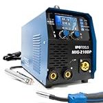 Poste à souder MIG MAG synergique 225 A 230 V avec affichage numérique