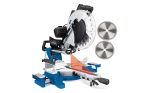 Scie à onglet radiale 305 mm 2000 W double inclinaison avec support inclus