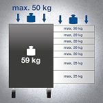 Servante d’atelier 7 tiroirs avec 120 outils charge 200 kg