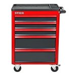 Servante d’atelier vide 5 tiroirs 185 kg avec couvercle en plastique