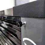 Servante d’atelier 7 tiroirs outillés avec armoire latérale