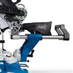 Scie à onglet radiale 305 mm 2000 W double inclinaison avec support inclus