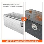 Boîte à outils camion aluminium 152,4 x 61 x 61 cm avec serrure