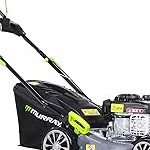 Tondeuse thermique 42 cm bac 45 L hauteur 25 à 75 mm